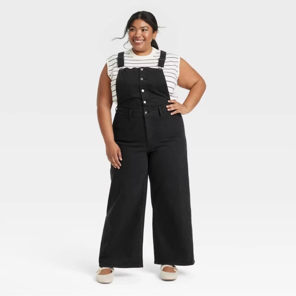 Women's Denim Sailor Overalls - Universal Thread